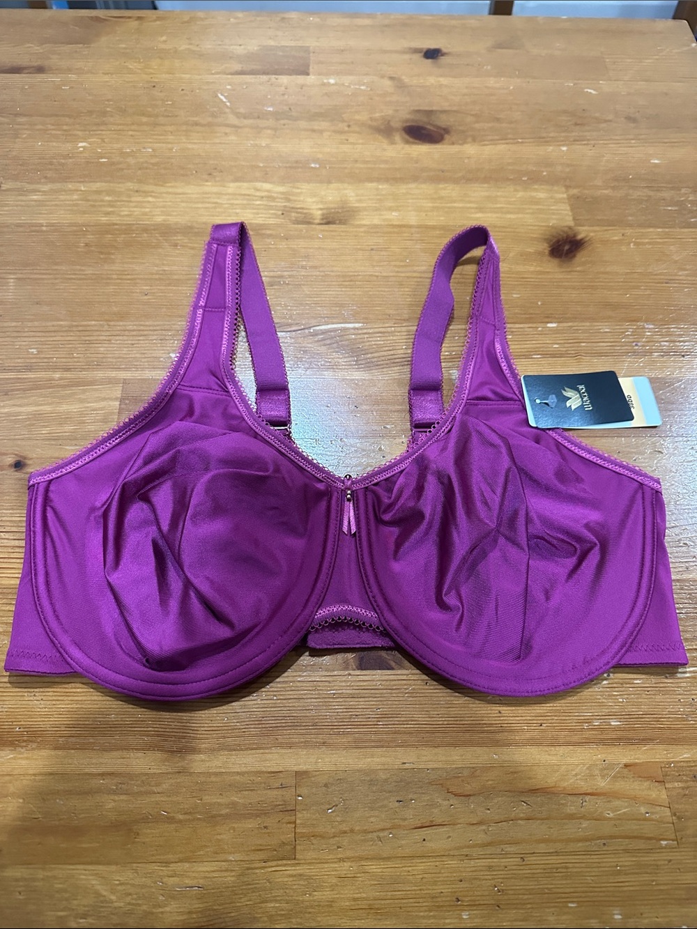 Wacoal Unlined Underwire Bra in Magenta